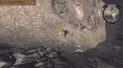 Gif of Enemy Interaction/Level Switching